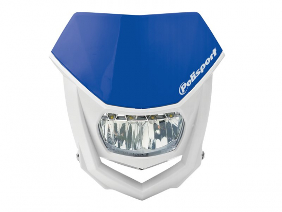 Lichtmaske Halo Led universal Lampenmaske headlight passt an Ktm wei-blau