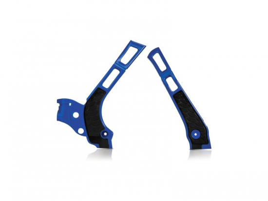 Rahmenschutz X-Grip Rahmenprotektor frame passt an Yamaha Yz 250 06-21 sw-blau