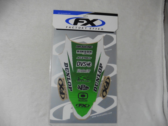 Dekor Aufkleber Sticker Emblem Schutzblech fender fr Kawasaki Kxf 250 13-14 450