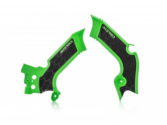 X-Grip Rahmenschutz Protektor frame cover für Kawasaki Kxf Kx250f Kx450f grün