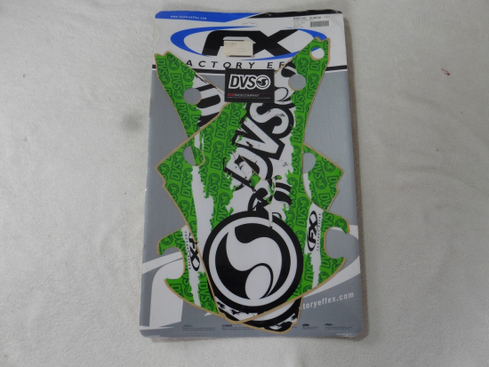 Dekorsatz Aufkleber Sticker passt an Kawasaki Kx 125 250 03-07 grn-sw