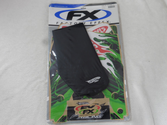 Dekor mit Sitzbezug Aufkleber Sticker Hot Wheels fr Kawasaki Kx 125 250 03-07
