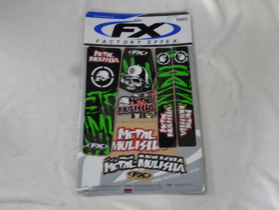 Dekorkit Aufkleber Sticker Trim Kit fr Kawasaki Kx Kxf universal Metal Mulisha