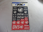 Dekor Dvs Aufkleber Sticker universal kit passt an Ktm passt an Honda sw-rot