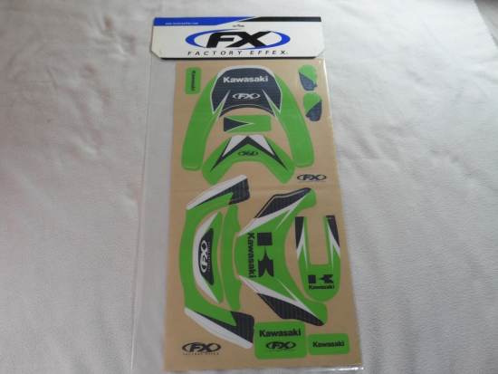 Aufkleber Dekor Sticker universal Leatt Brace fr Kawasaki Kxf Kx-f Klx