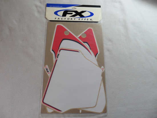 Aufkleber Startnummernhintergrund Dekor Sticker fr Honda Crf Cr450f 2004