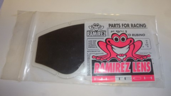 Ramirez Abreivisiere Visierfolien Oakley Motocross Brille Mirror Ruby 