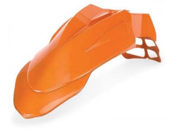 Schutzblech vorne Kotflgel universal fender Sumo Supermoto passt an Ktm Exc Lc4 Sxf orange