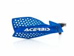 Handprotektoren X-Ultimate Handschutz handguards Motorrad Enduro blau-wei