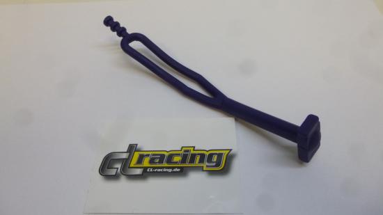 Haltegummi Seitenstnder Batterie rubber passt an Ktm Exc Exc-f Xc-W 98-18 blau