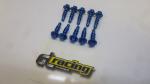 Schraubensatz 10x bolt kit passt an Ktm Exc Sx-f Lc4 125 300 450 500 blau