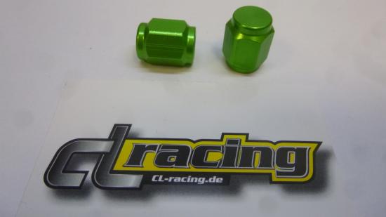 Ventilkappen valve cap Motorrad Enduro Sumo passt an Kawasaki Kx Kxf Zx Kdx grn