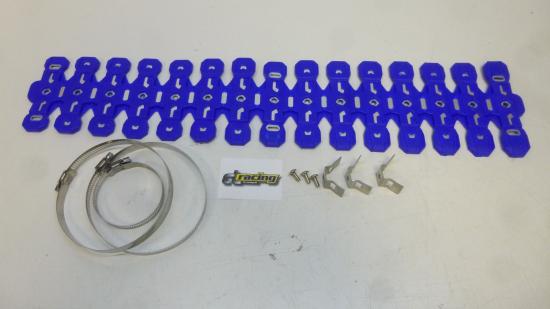 Krmmerschutz Hitzeschutz Protektor 2-Takt exhaust Enduro passt an Yamaha Yz bl