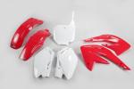Verkleidungssatz Plastiksatz plastic kit passt an Honda Cr 85 03-23 rot-wei