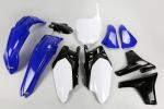 Verkleidungssatz Plastiksatz plastic kit passt an Yamaha Yzf 450 2010 bl-sw-wei�