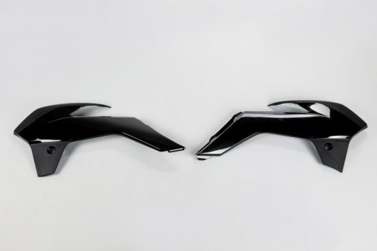 K�hlerverkleidung Tankspoiler radiator scoops passt an Ktm Sx 85 13-17 schwarz