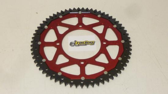 Kettenrad sprocket 63 Zhne fr Beta Re 125 08-17 Rr 125 09-16 rot-schwarz