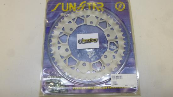 Kettenrad Sunstar 51 Zhne sprocket passt an Kawasaki Kx 125 80-08 Klx 450 silb