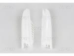 Gabelschutz Gabelprotektoren fork guards passt an Honda Cr 85 R 03-07 wei