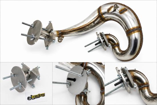 Auspuff Kr�mmer Reparaturkit Reparatursatz 2-Takt repair kit exhaust 2 stroke