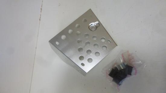Rahmenschutzplatte Tgb frame plate passt an Blade 550 Ar Landmaster silber