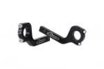 Anbausatz Befestigungssatz fr Handprotektoren Handschtzer handguards schwarz