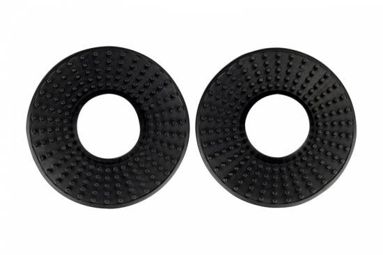 Gummiringe fr Lenker universal grips donuts rubber passt an Honda schwarz