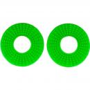 Gummiringe fr Lenker universal grips donuts rubber passt an Kawasaki Kxf grn