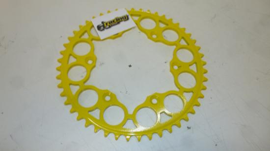 Kettenrad 49 Zhne sprocket passt an Suzuki Rm 80-12 Drz 400 00-08 Rmz 450 gelb