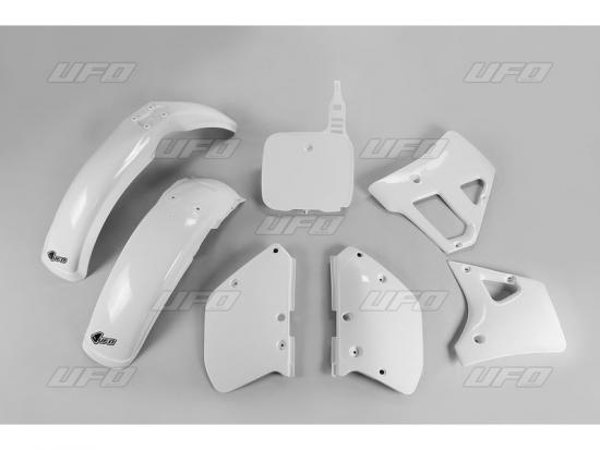 Verkleidungssatz Plastiksatz plastic kit fr Yamaha Yz 125 250 360 1989 wei