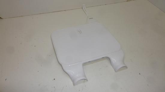 Startnummerntafel Verkleidung number plate cover Motorrad Mx Cross wei