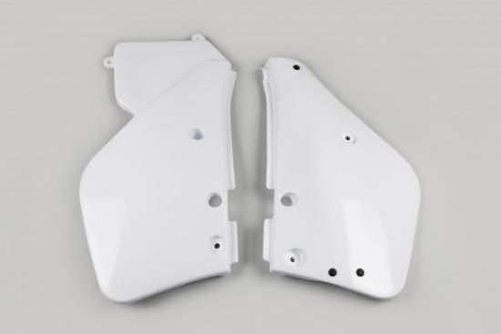 Seitenverkleidung Abdeckung side panels cover passt an Yamaha Yz 125 87-88 wei