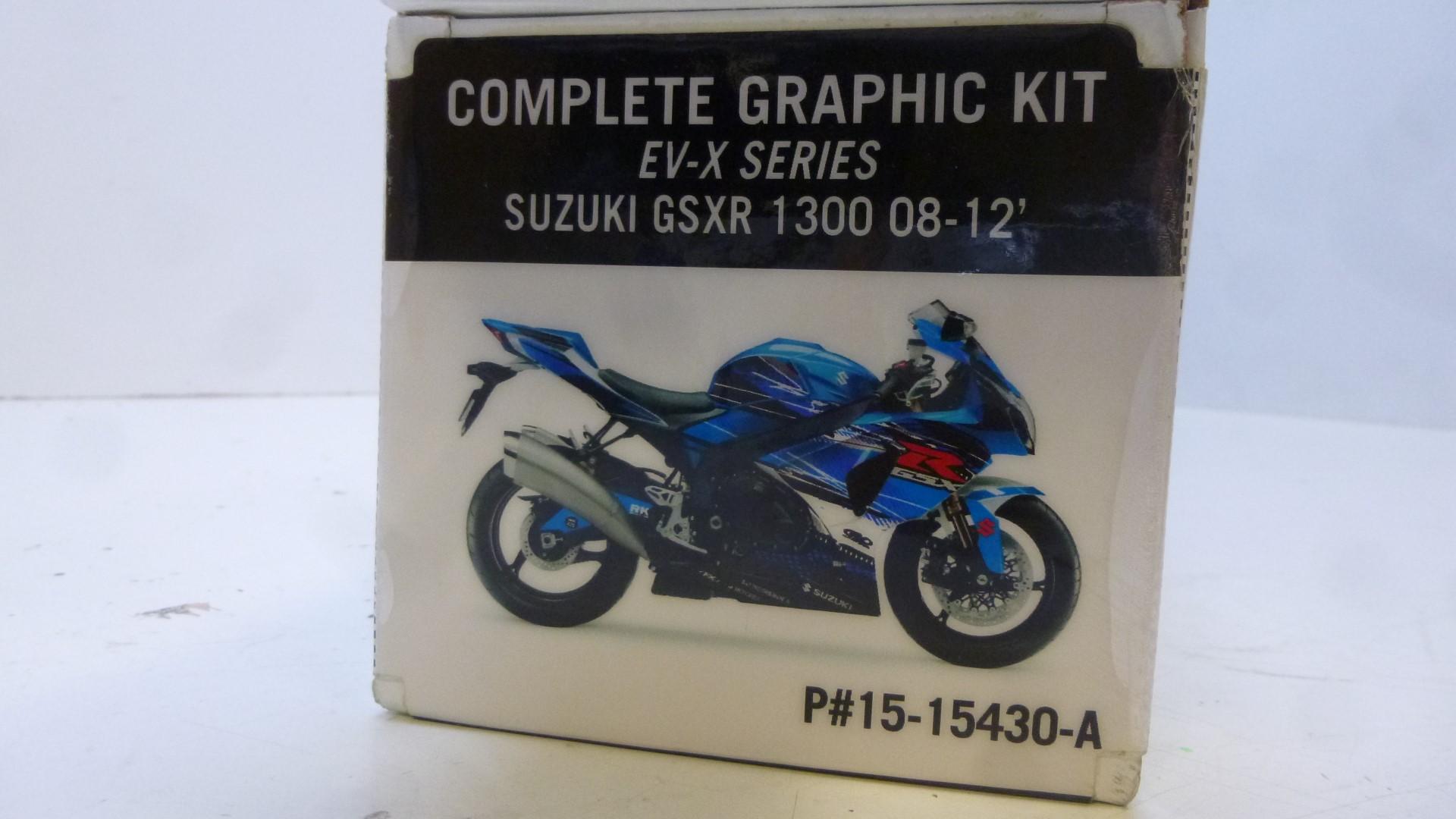 Dekorsatz Aufkleber Sticker Verkleidung graphic kit für Suzuki Gsxr 1300 08-12 1