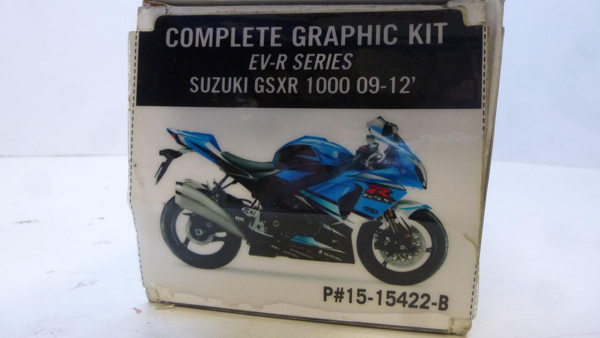 Dekorsatz Aufkleber Sticker Verkleidung graphic kit für Suzuki Gsxr 1000 09-12 1