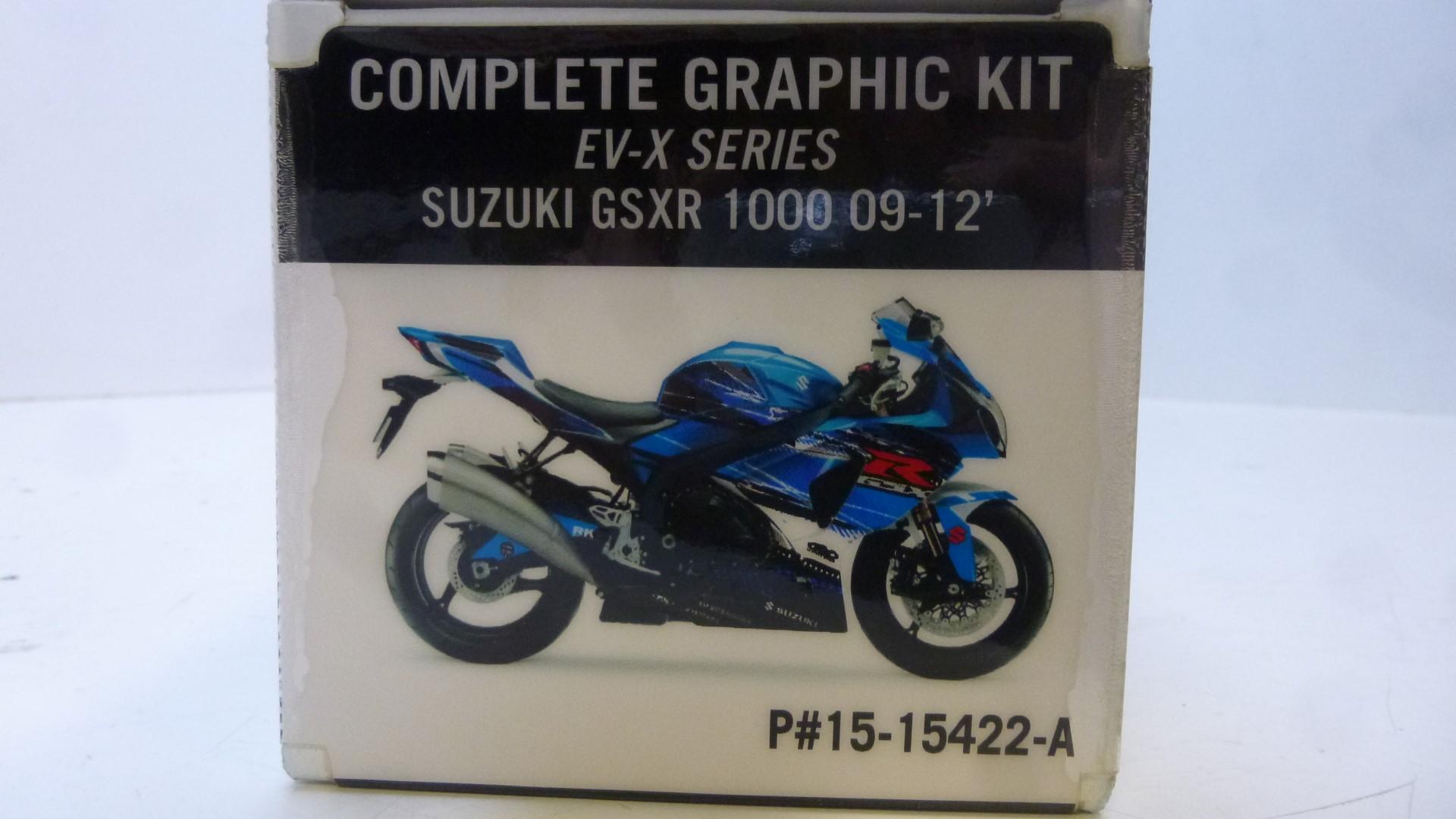 Dekorsatz Aufkleber Sticker Verkleidung graphic kit für Suzuki Gsxr 1000 09-12