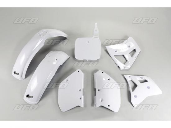 Verkleidungssatz Plastiksatz plastic kit fr Yamaha Yz 250 360 1990 wei