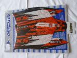 Dekorsatz Aufkleber Sticker Verkleidung graphic kit passt an Ktm 65 09-13 or-sw