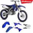 Verkleidungssatz Plastiksatz plastic kit passt an Yamaha Wrf 250 450 16-18 bl-w