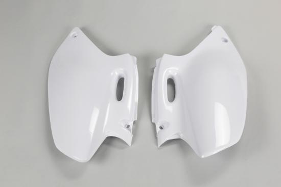 Seitenverkleidung Heckverkleidung side panels passt an Yamaha Yzf 250 01-02 wei