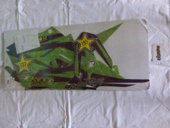 Dekorsatz Rockstar Aufkleber Sticker graphic passt an Kawasaki Kxf 450 19-20 g