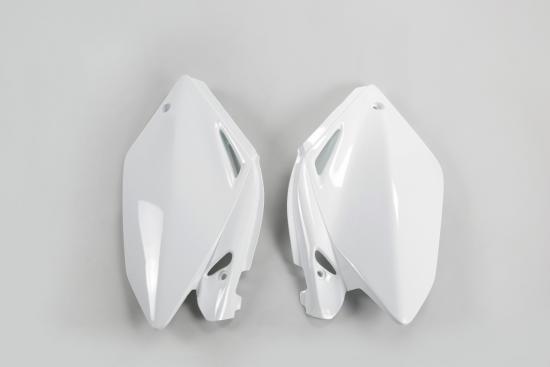 Seitenverkleidung Abdeckung side panels passt an Honda Crf Cr250f R 04-05 wei