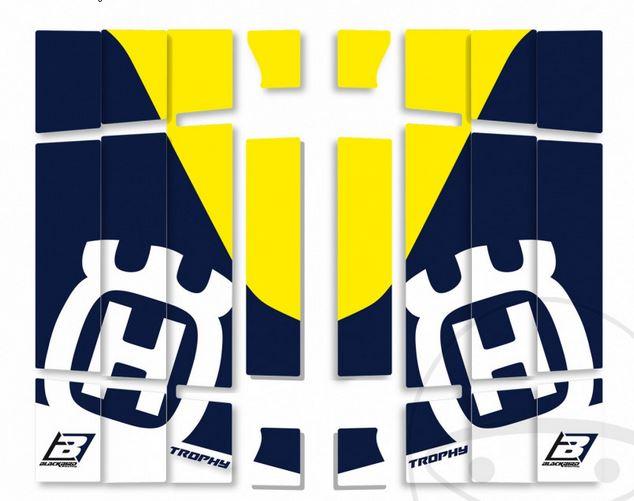 Dekorsatz Aufkleber Sticker Kühlerlamellen Sitzbezug fürHusqvarna FC Fe Tc 