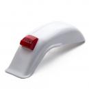 Schutzblech hinten Vintage Rcklicht Kotflgel fender passt an Maico 83-93 wei