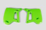 Tankverkleidung Khlerabdeckung radiator scoops fr Kawasaki Kdx 200 90-94 grn