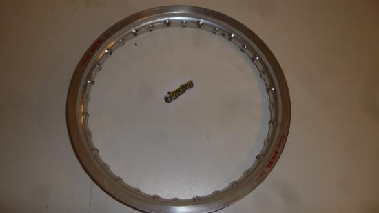 Felgenring Excel Takasago rim J 14x1.60 32T passt an Kawasaki Kx 80 -00 85 -19 sil