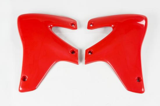 Tankverkleidung Khlerspoiler radiator scoops passt an Honda Xr 650 R 00-22 rot