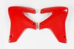 Tankverkleidung Khlerspoiler radiator scoops passt an Honda Xr 650 R 00-22 rot