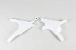 Rahmenschutz Rahmenprotektor frame guards fr Honda Cr 125 250 wei