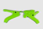 Rahmenschutz Rahmenprotektor frame guard passt an Kawasaki Kx 125 250 1991 gr�n