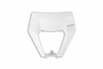 Lichtmaske Lampenmaske headlight passt an Ktm Exc 125 250 350 450 500 17-19 wei